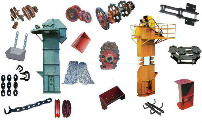 环链、板链、皮带斗式提升机价格表及计算方法